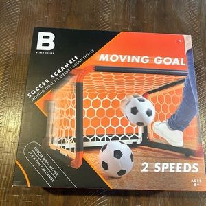 Black Series Soccer Scramble Motorized Goal